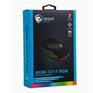 ماوس گیمینگ با سیم بیاند مدل BGM-1217 RGB